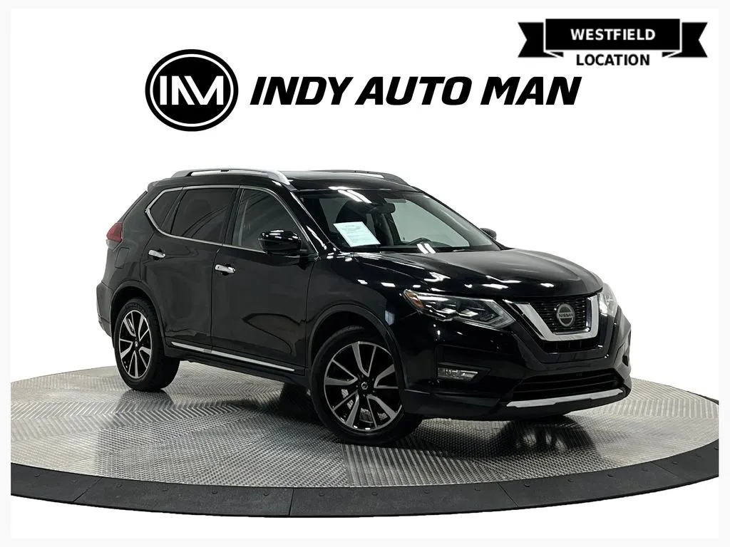 Black 2018 Nissan Rogue SL for sale in Westfield, IN