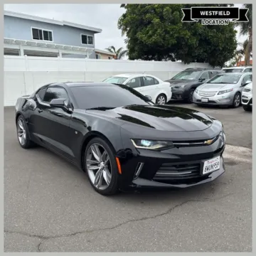 Black 2018 Chevrolet Camaro 1LT for sale in Westfield, IN