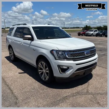 White 2020 Ford Expedition King Ranch for sale in Westfield, IN