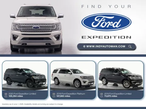 White 2020 Ford Expedition King Ranch for sale in Westfield, IN
