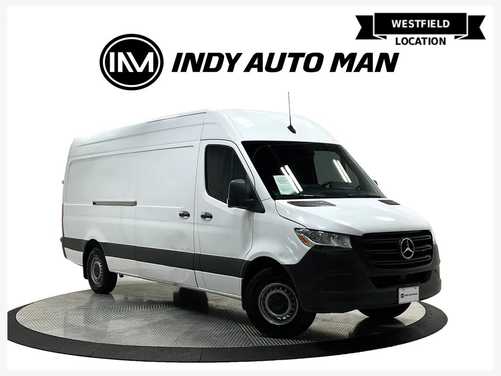 White 2023 Mercedes-Benz Sprinter 2500 Cargo 170 WB High Roof for sale in Westfield, IN