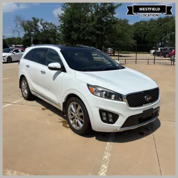 White 2018 Kia Sorento SX Limited for sale in Westfield, IN