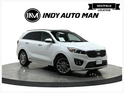 White 2018 Kia Sorento SX Limited for sale in Westfield, IN