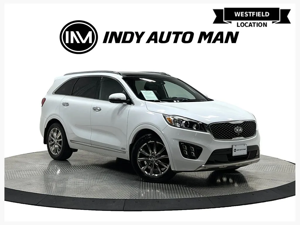 White 2018 Kia Sorento SX Limited for sale in Westfield, IN