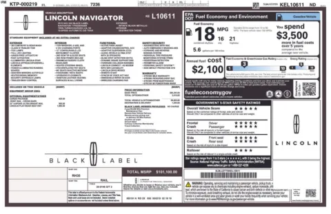 Photos of 2019 Lincoln Navigator Black Label for sale in Westfield, IN at Indy Auto Man - Westfield