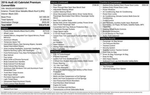 Photos of 2016 Audi A5 2.0T Premium quattro for sale in Westfield, IN at Indy Auto Man - Westfield