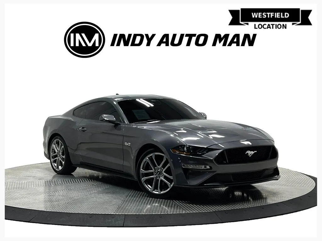 Gray 2022 Ford Mustang GT Premium for sale in Westfield, IN