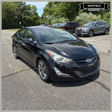 Black 2015 Hyundai Elantra Limited for sale in Westfield, IN
