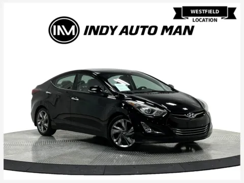 Black 2015 Hyundai Elantra Limited for sale in Westfield, IN