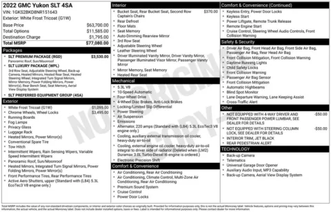 Photos of 2022 GMC Yukon SLT for sale in Westfield, IN at Indy Auto Man - Westfield