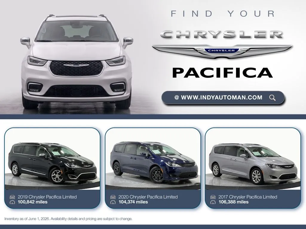 Black 2019 Chrysler Pacifica Touring L for sale in Westfield, IN