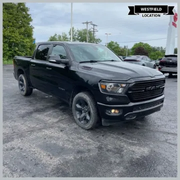 Black 2019 Ram 1500 Big Horn/Lone Star for sale in Westfield, IN