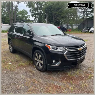 Black 2019 Chevrolet Traverse 3LT for sale in Westfield, IN