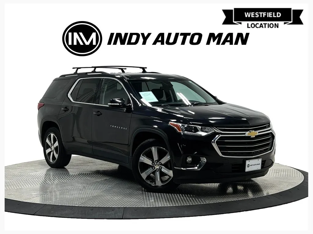 Black 2019 Chevrolet Traverse 3LT for sale in Westfield, IN