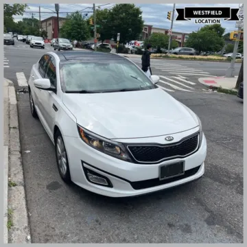 White 2014 Kia Optima EX for sale in Westfield, IN