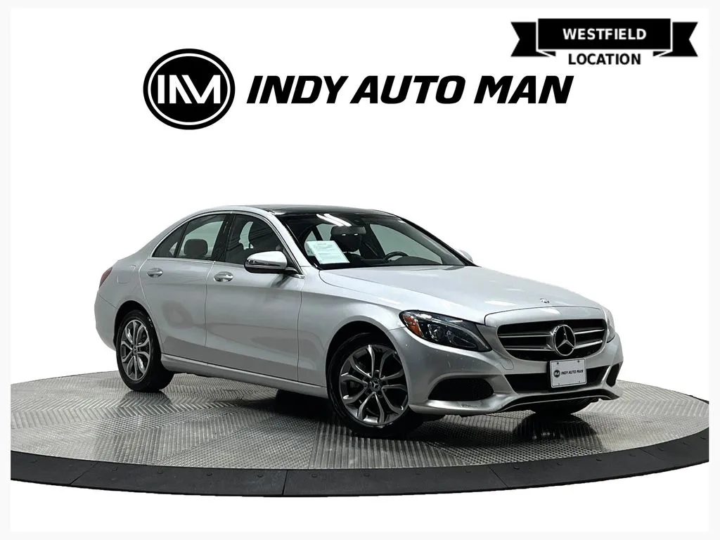 Silver 2017 Mercedes-Benz C-Class C 300 4MATIC for sale in Westfield, IN