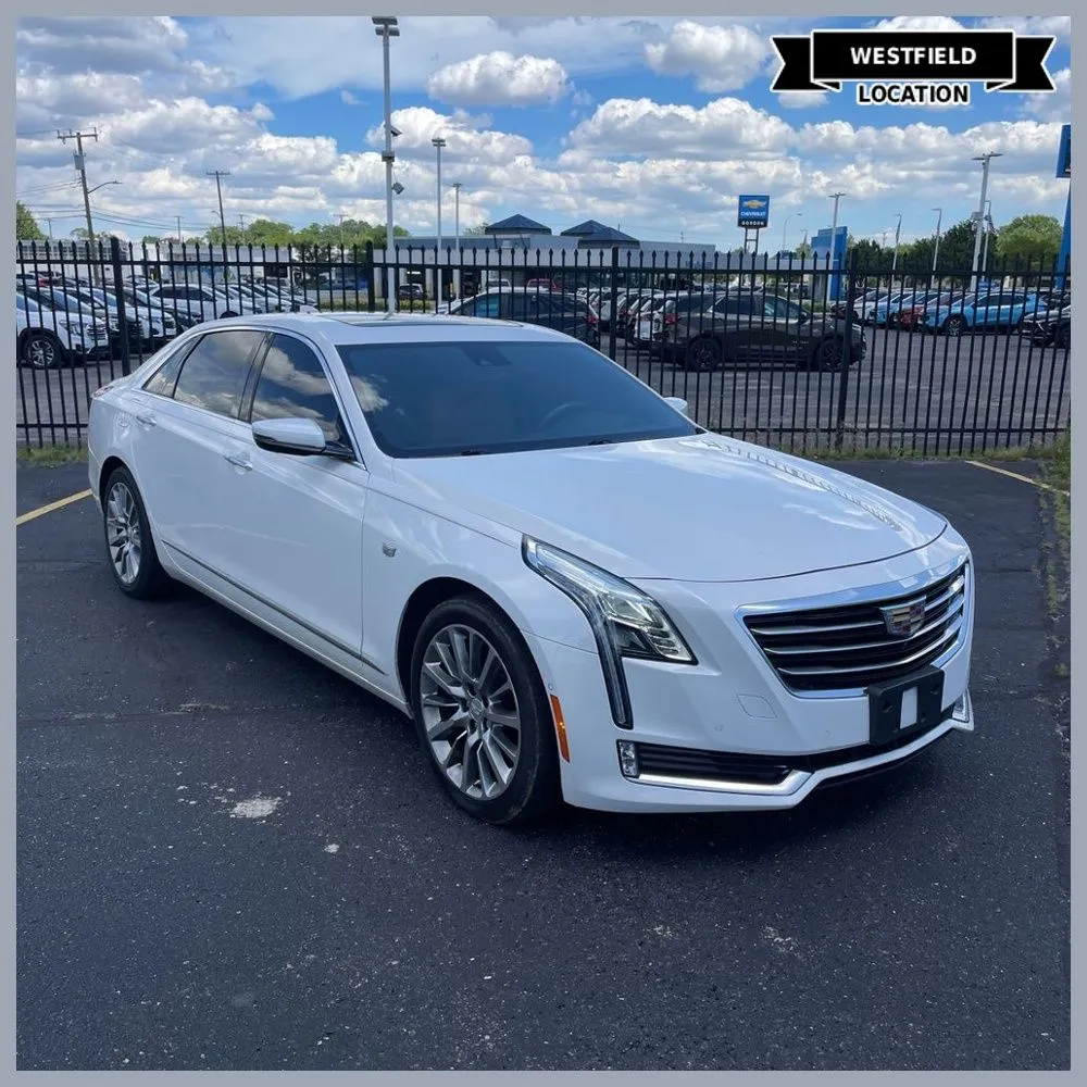 White 2017 Cadillac CT6 3.6L Premium Luxury for sale in Westfield, IN