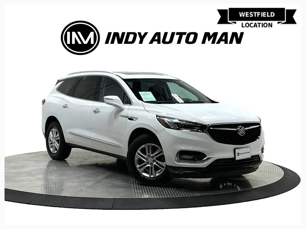 White 2018 Buick Enclave Essence for sale in Westfield, IN