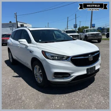 White 2018 Buick Enclave Essence for sale in Westfield, IN