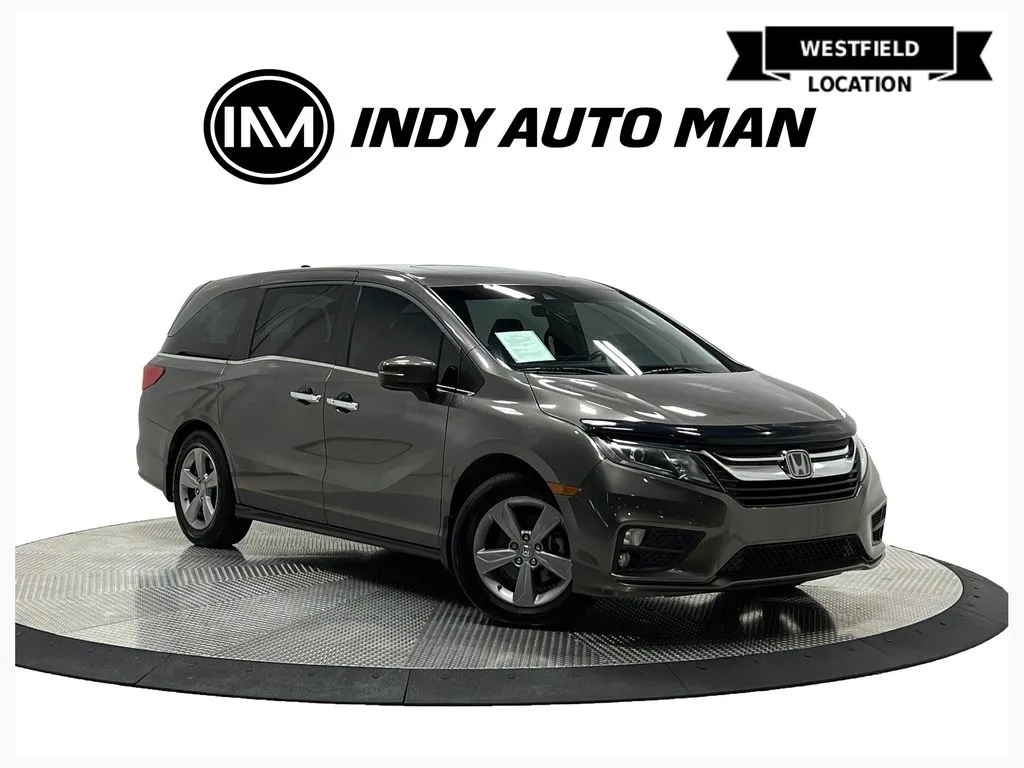 Gray 2018 Honda Odyssey EX-L for sale in Westfield, IN