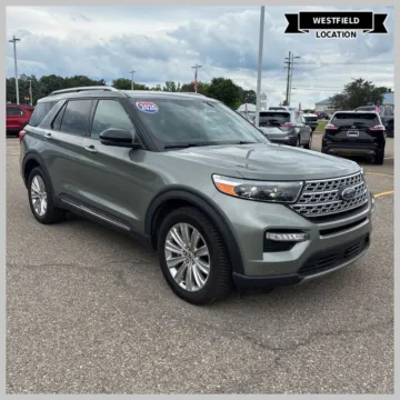 Silver 2020 Ford Explorer Limited for sale in Westfield, IN