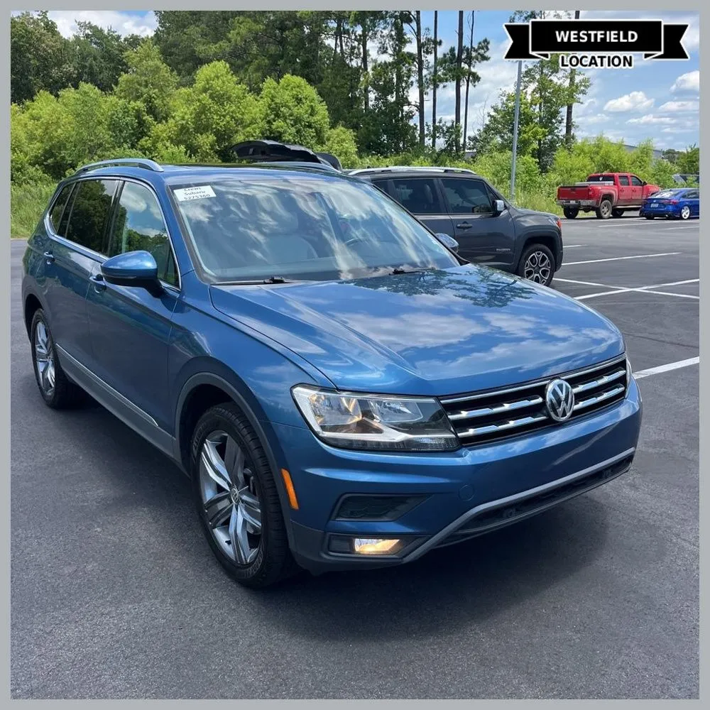 Blue 2020 Volkswagen Tiguan 2.0T SEL for sale in Westfield, IN