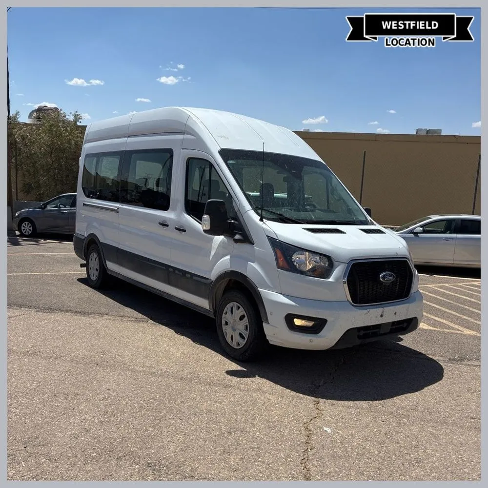White 2023 Ford Transit-350 XLT for sale in Westfield, IN