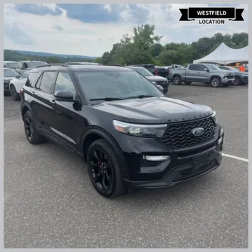 Black 2021 Ford Explorer ST for sale in Westfield, IN