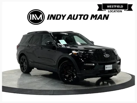 Black 2021 Ford Explorer ST for sale in Westfield, IN