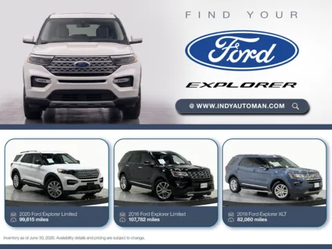 Black 2021 Ford Explorer ST for sale in Westfield, IN