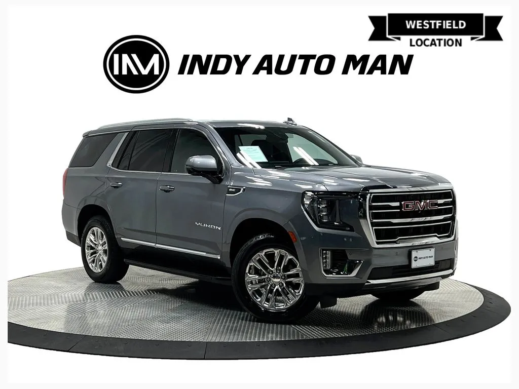 Silver 2021 GMC Yukon SLT for sale in Westfield, IN