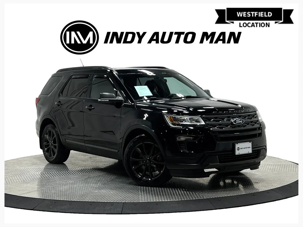 Black 2018 Ford Explorer XLT for sale in Westfield, IN