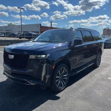 Photos of 2021 Cadillac Escalade ESV Sport Platinum for sale in Westfield, IN at Indy Auto Man - Westfield