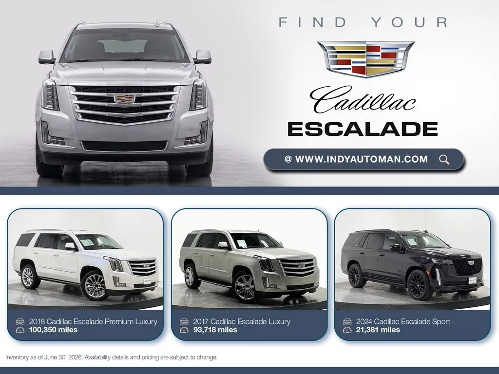 Blue 2021 Cadillac Escalade ESV Sport Platinum for sale in Westfield, IN