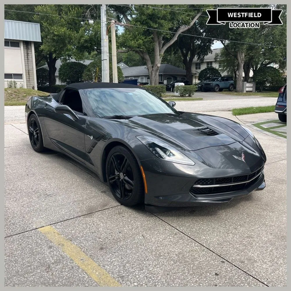 Gray 2017 Chevrolet Corvette Stingray 1LT for sale in Westfield, IN