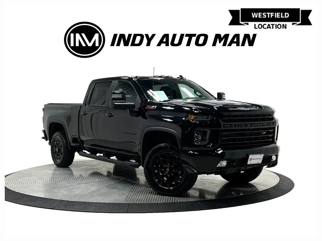 Black 2021 Chevrolet Silverado 2500 HD LTZ for sale in Westfield, IN
