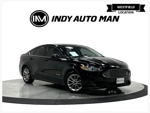 Black 2019 Ford Fusion Hybrid SE for sale in Westfield, IN