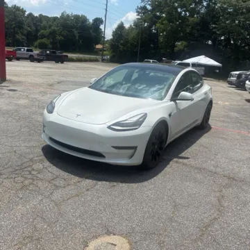 Photos of 2021 Tesla Model 3 Standard Range Plus for sale in Westfield, IN at Indy Auto Man - Westfield