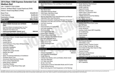 Photos of 2016 Ram 1500 Express for sale in Westfield, IN at Indy Auto Man - Westfield