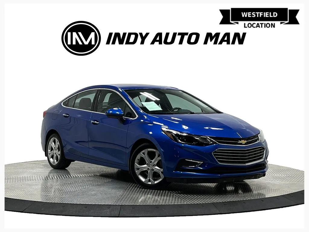Blue 2017 Chevrolet Cruze Premier for sale in Westfield, IN