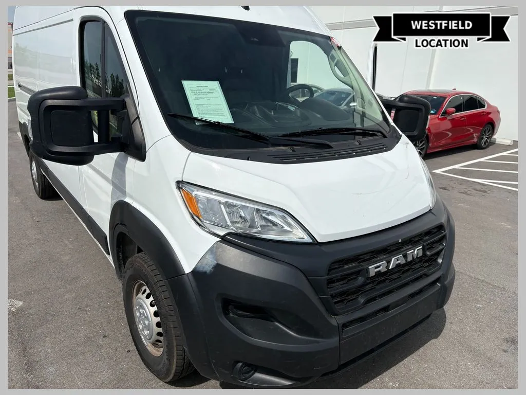 White 2023 Ram ProMaster 2500 High Roof for sale in Westfield, IN