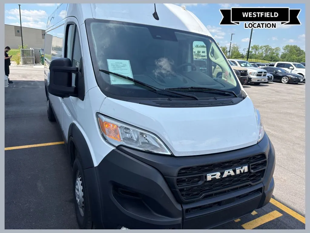White 2024 Ram ProMaster 2500 High Roof for sale in Westfield, IN