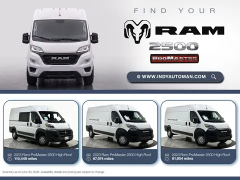 2024 Ram ProMaster 2500 High Roof for sale in Westfield, IN
