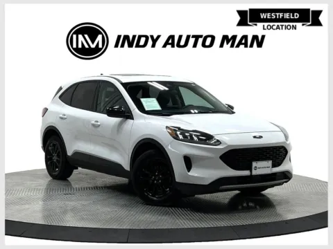 White 2020 Ford Escape Hybrid SE Sport for sale in Westfield, IN