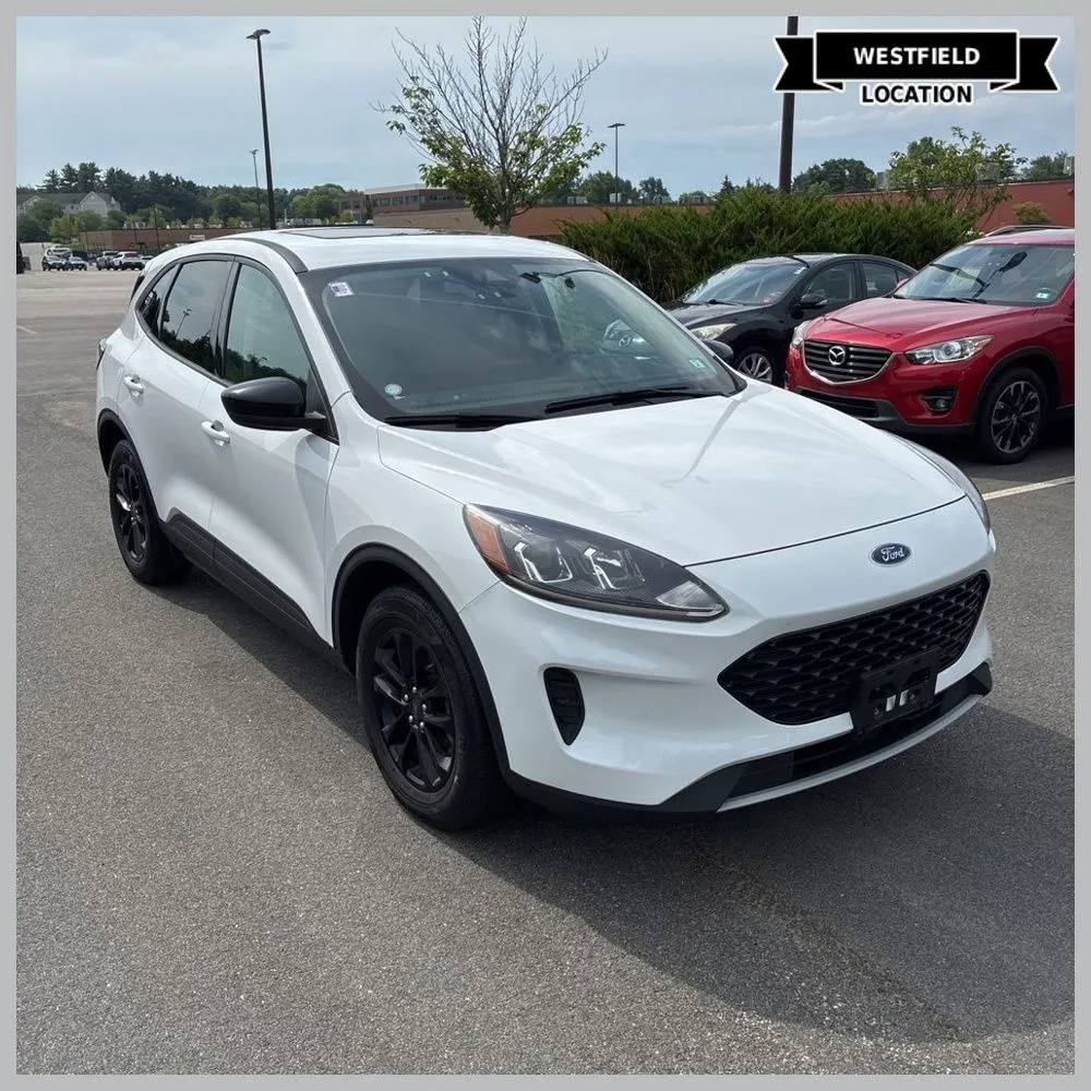 White 2020 Ford Escape Hybrid SE Sport for sale in Westfield, IN