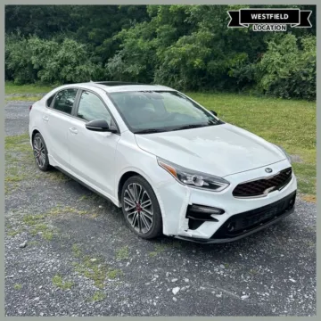 White 2020 Kia Forte GT for sale in Westfield, IN