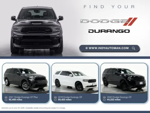 Black 2017 Dodge Durango GT for sale in Westfield, IN