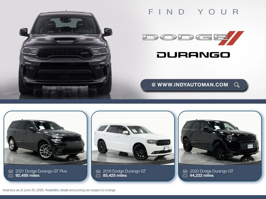Black 2017 Dodge Durango GT for sale in Westfield, IN