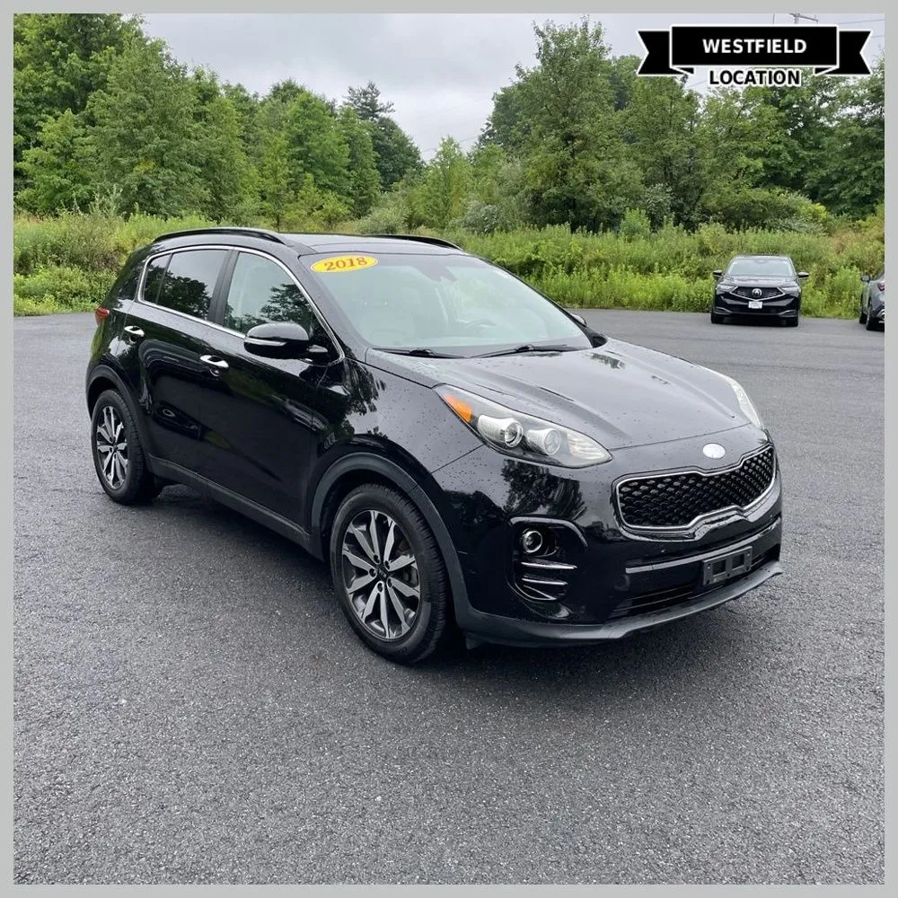 Black 2018 Kia Sportage EX for sale in Westfield, IN