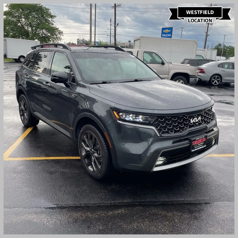 Gray 2022 Kia Sorento X-Line SX Prestige for sale in Westfield, IN